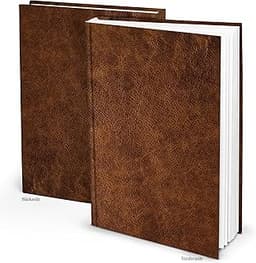 Carnet XXL A4 simili cuir