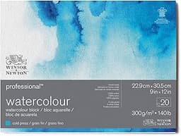 Winsor & Newton 100% Coton Bloc 300 g/m² 22,9 × 30,5 cm