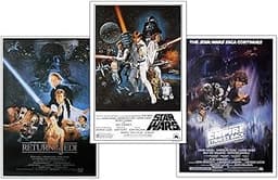 Poster Star Wars Episode IV - VI