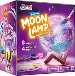 Lampe lune à peindre