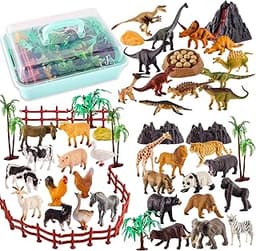 TOEY PLAY Figurines Nature 56 pcs