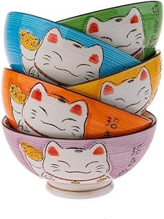 Coffret Bols Japonais Maneki Neko