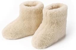 THE COZY SHEEP Chaussons douillet en laine