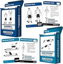 Cartes entraînement corps & haltères