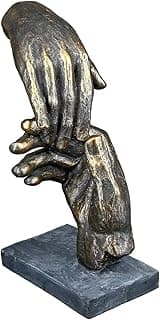 Sculpture main dorée