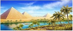 DIY 5D Diamond Painting Paysage égyptien