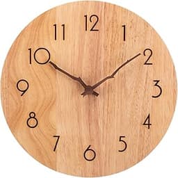 Horloge murale bois