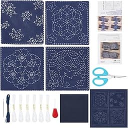 Set Sashiko sous-verres FREEBLOSS