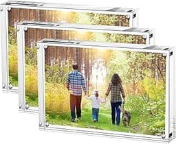 Boxalls Cadres Photo Acrylique (Lot de 3)