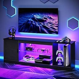 Bestier Support TV LED 145 cm pour TV de 55/60/65 pouces