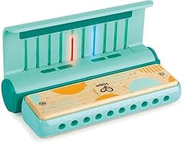 Hape – Harmonica bleu avec apprentissage interactif par lumières