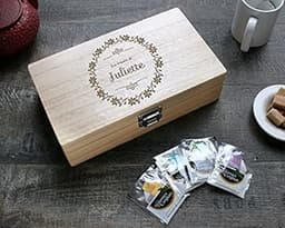 Boîte à thé personnalisable