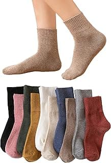 JIANNEI LIFE Lot de 10 paires de chaussettes