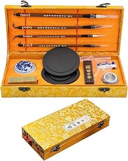 WDEC 10 Pcs Pinceaux Chinois
