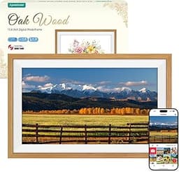 Frameo Cadre Photo Numérique 15.6 Pouces Grand Format WiFi