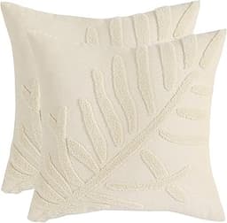 Tosleo Housse de Coussin Brodées