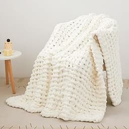 Viviland Couverture en tricot épais