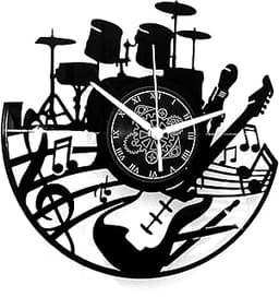 Horloge vinyle grimpeuse