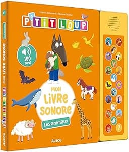 P’tit Loup – Mon livre sonore – Les animaux