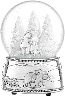 Boule à neige musicale ours polaire Lenox