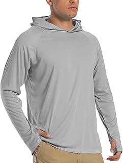TACVASEN Hommes Sweats à Capuche UPF 50+