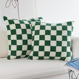 JOJUSIS – 2 housses de coussin damier