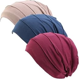 Foulard en coton doublé de soie