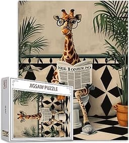 Puzzle girafe 1000 pièces