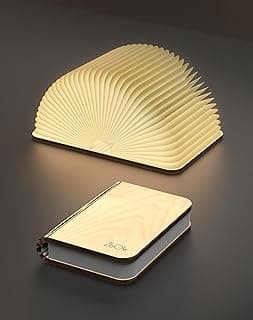 ZBOLE Lampe Livre en Bois