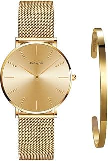 Kubagom Très Mince Montre pour Femme
