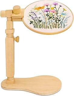 Support de cadre de broderie rotatif