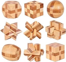 Casse-têtes Bois 9 en 1