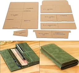 Pochoir acrylique pour portefeuille