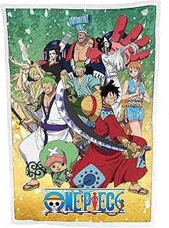 HÔMADICT Plaid Sherpa One Piece Arc Wano 100x150 cm