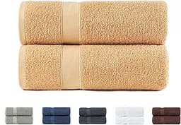 Todocama lot de 2 serviettes 70×140