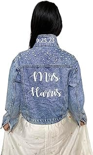 Veste en jean perlé Future Mrs