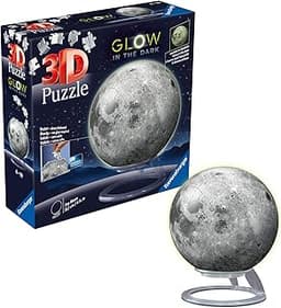 3D Puzzle Ball Moon Glow in the Dark
