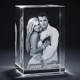 Photo en Cristal 3D Personnalisée