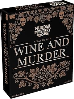 Murder Mystery Party Game-A Taste for Wine & Murder