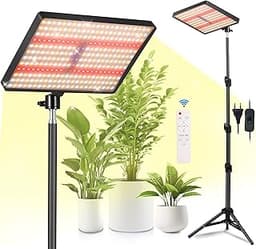 Lampe horticole sur trépied