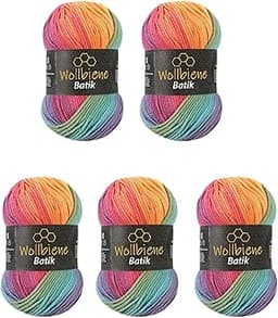 Wollbiene Batik