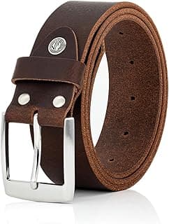 Ceinture en cuir de buffle Lindenmann
