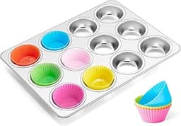 Moule à muffins inox