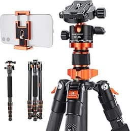 K&F Concept Trépied Carbone Monopode
