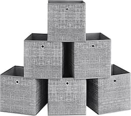 SONGMICS Boîtes de rangement (x6)