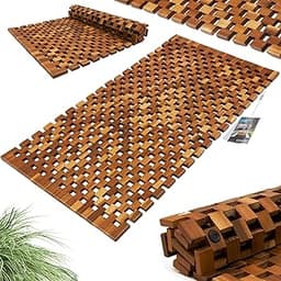 Tapis de bain en acacia DEUBA
