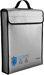 TuoBak's Sac Ignifuge pour Documents