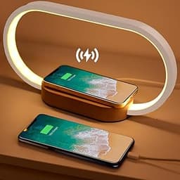 Lampe de Chevet Chargeur sans Fil