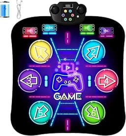 CXWLMAT Tapis de Danse pour Enfants avec Batterie Rechargeable