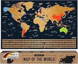 Carte dorée à gratter